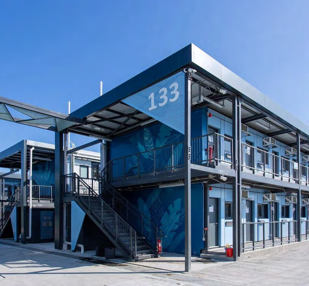 North Lantau Hospital — Infection Control Centre (HKICC), Hong Kong. 9,500 sqm centre delivering 800 isolation beds in a 16-week programme using MiC and MiMEP with BIM-led coordination.