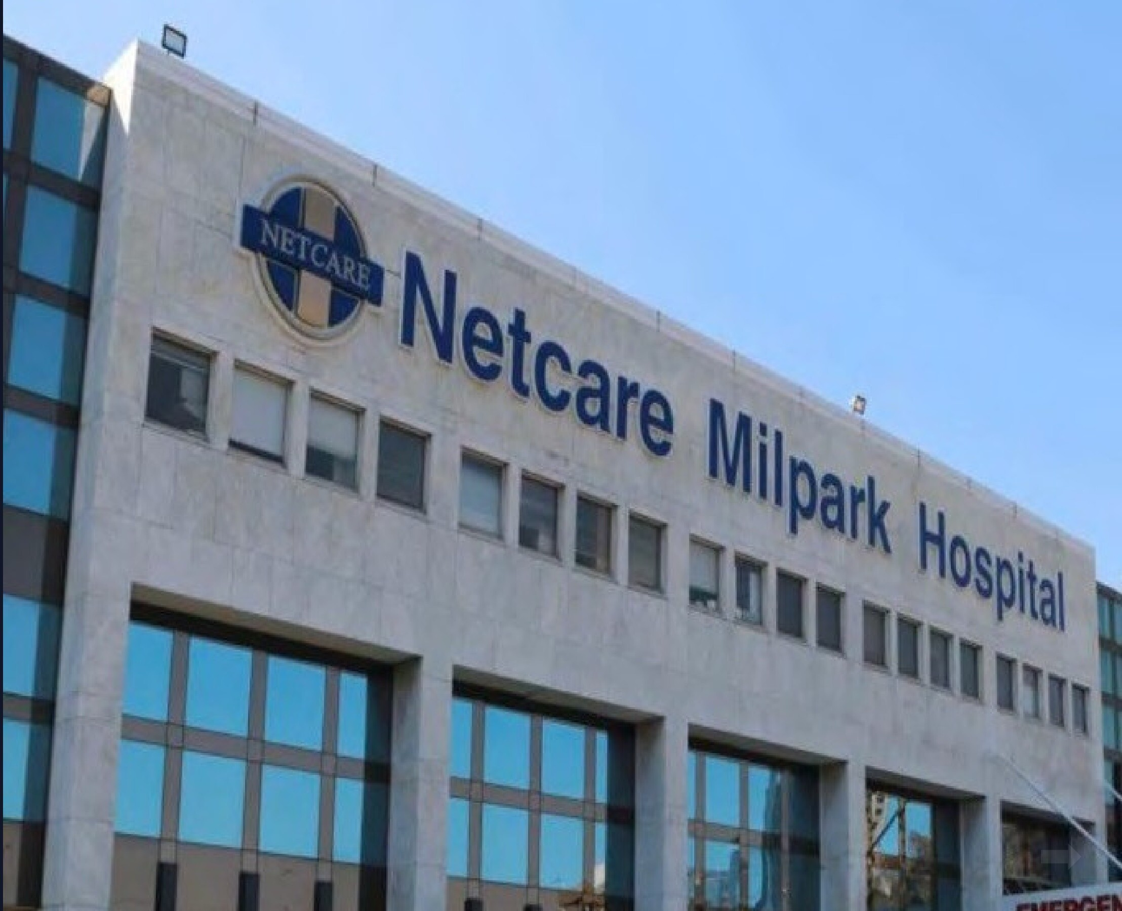 Netcare Hospital Milpark, Johannesburg, South Africa. 20,000 sqm medical-centre expansion with a 12-month total design-and-construction timeline.